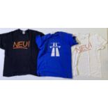 MUSIC T-SHIRTS - KRAFTWERK / NEU / BOWIE.