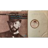 RAFAEL KUBELIK - TCHAIKOVSKY SYMPHONY NO. 4 LP (ORIGINAL UK STEREO EDITION - HMV ASD 398)