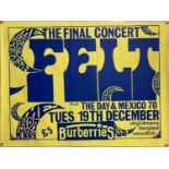 FELT - FINAL CONCERT POSTER.