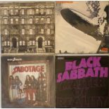 LED ZEPPELIN/BLACK SABBATH - LPs