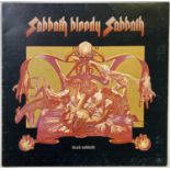 BLACK SABBATH SIGNED LP.