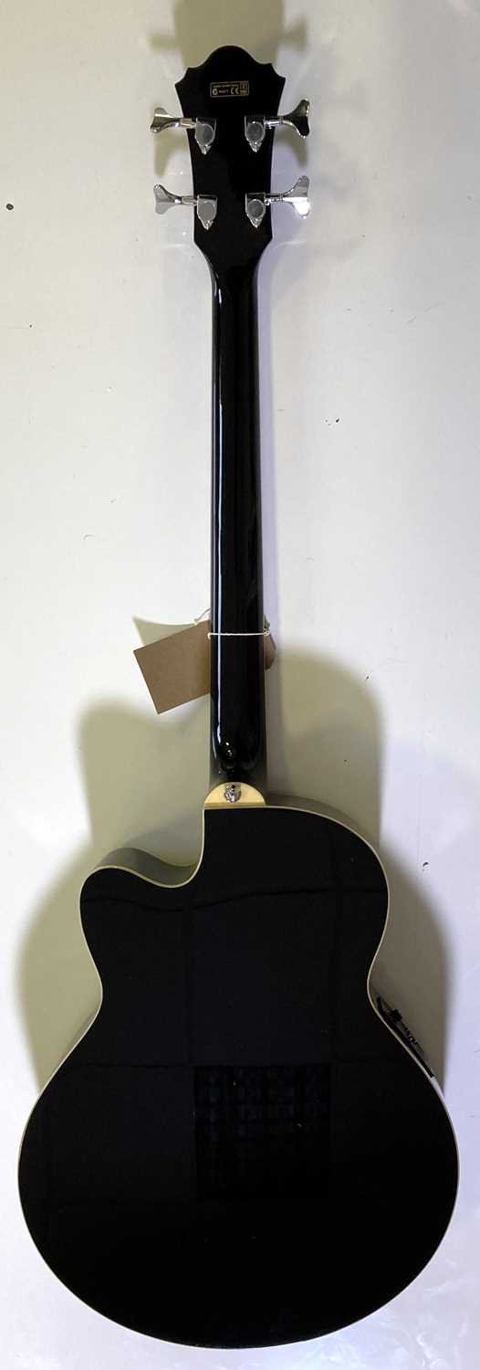 IBANEZ AEB8E ACOUSTIC BASS GUITAR. - Image 7 of 7