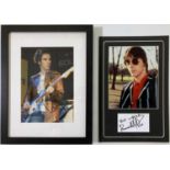 SIGNED ITEMS - PAUL WELLER / KELLY JONES.