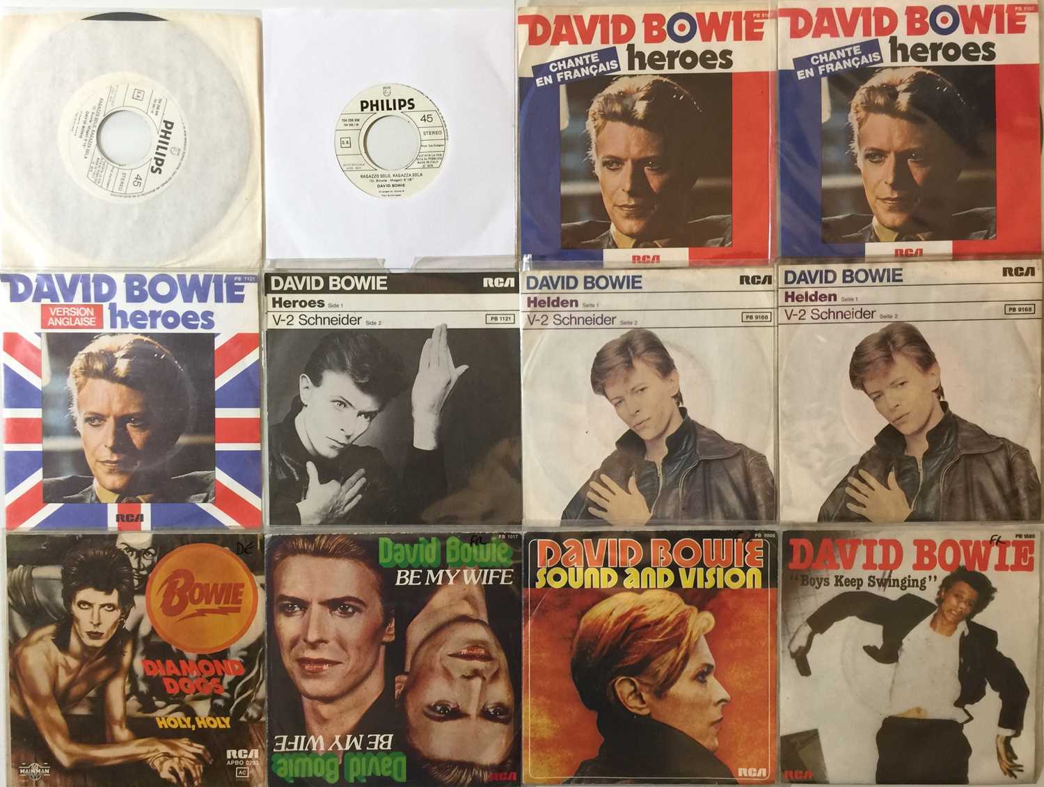 DAVID BOWIE - EUROPEAN 7" COLLECTION (MAINLY PICTURE SLEEVE RELEASES) - Image 2 of 3