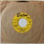 CHRIS KENNER - GRANDMA'S HOUSE/ DON'T LET HER PIN THAT CHARGE ON ME 7" (JUMP BLUES - BARTON 220)