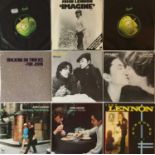 JOHN LENNON/YOKO ONO - UK 7" COLLECTION WITH PROMOS