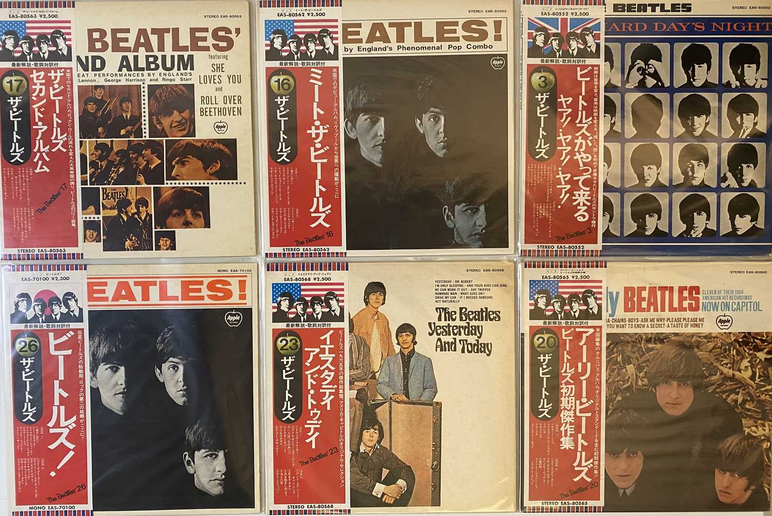 THE BEATLES - JAPANESE PRESSING LPs (1970s/1980s)