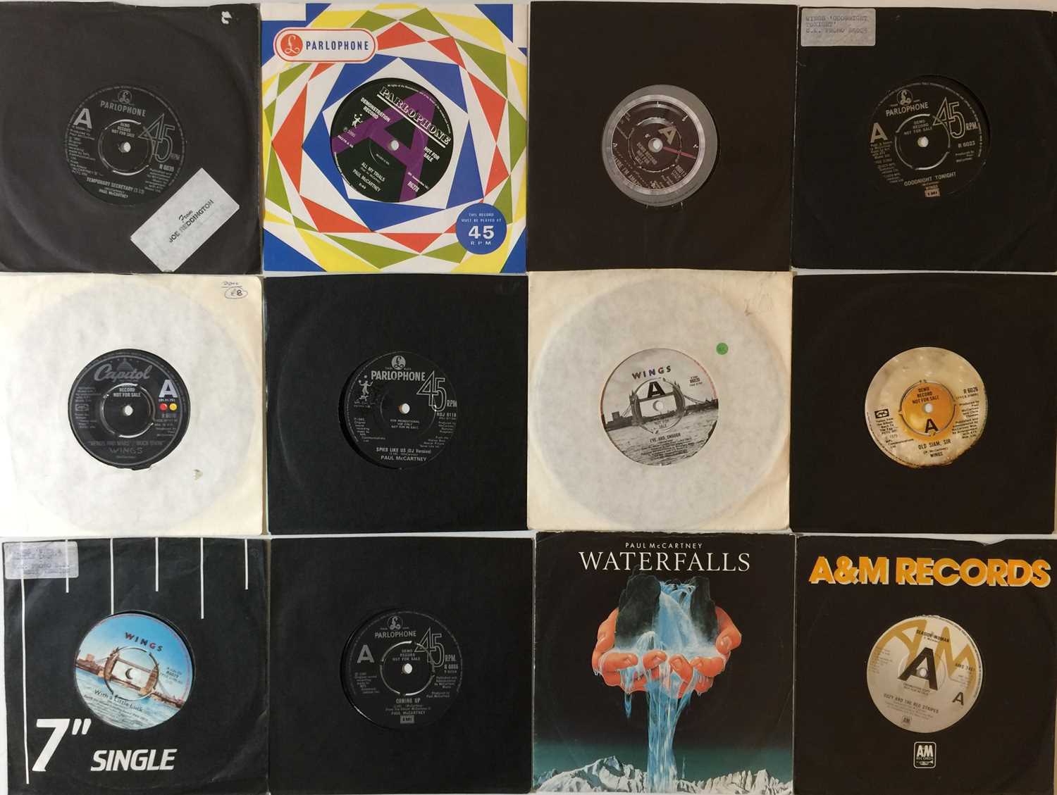 PAUL MCCARTNEY/RELATED - UK 7" PROMO COLLECTION