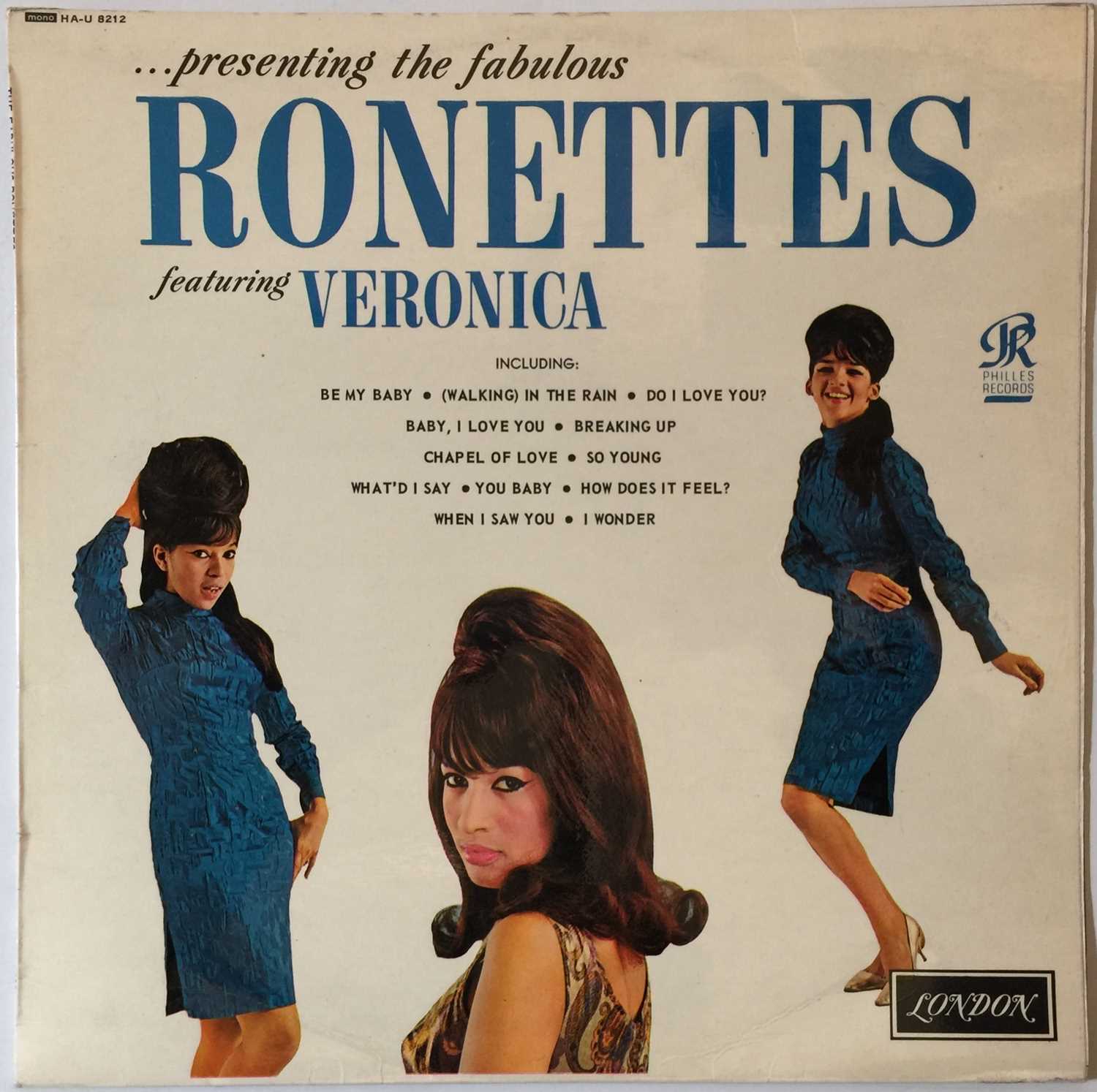THE RONETTES - PRESENTING THE FABULOUS RONETTES LP (ORIGINAL UK COPY - LONDON HA-U 8212) - Image 2 of 5