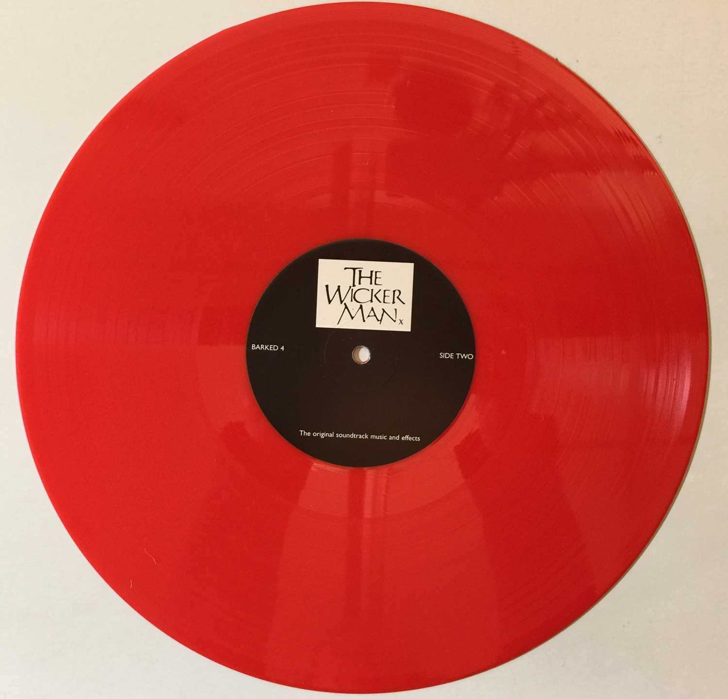 MAGNET AND PAUL GIOVANNI - THE WICKER MAN LP (ORIGINAL 1998 UK RED VINYL PRESSING - TRUNK RECORDS BA - Image 6 of 6