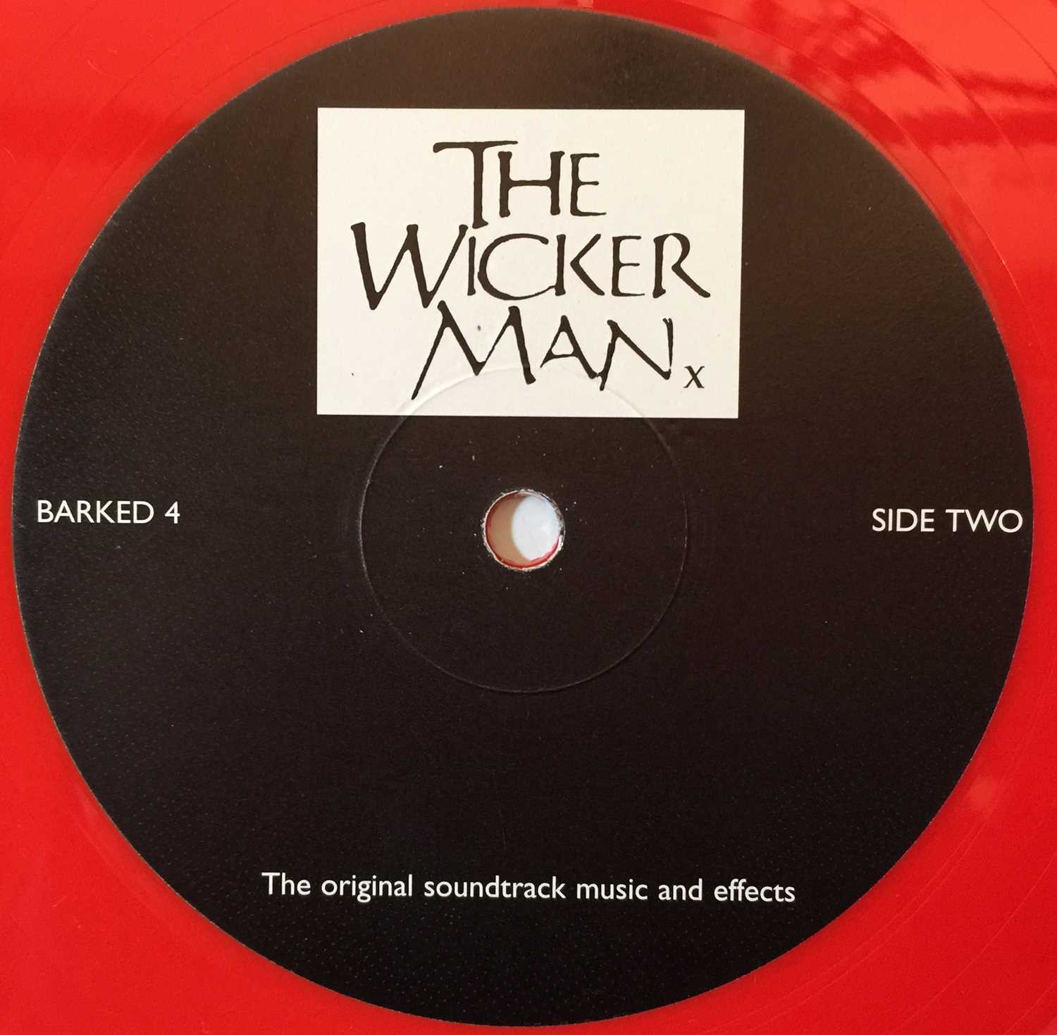 MAGNET AND PAUL GIOVANNI - THE WICKER MAN LP (ORIGINAL 1998 UK RED VINYL PRESSING - TRUNK RECORDS BA - Image 5 of 6