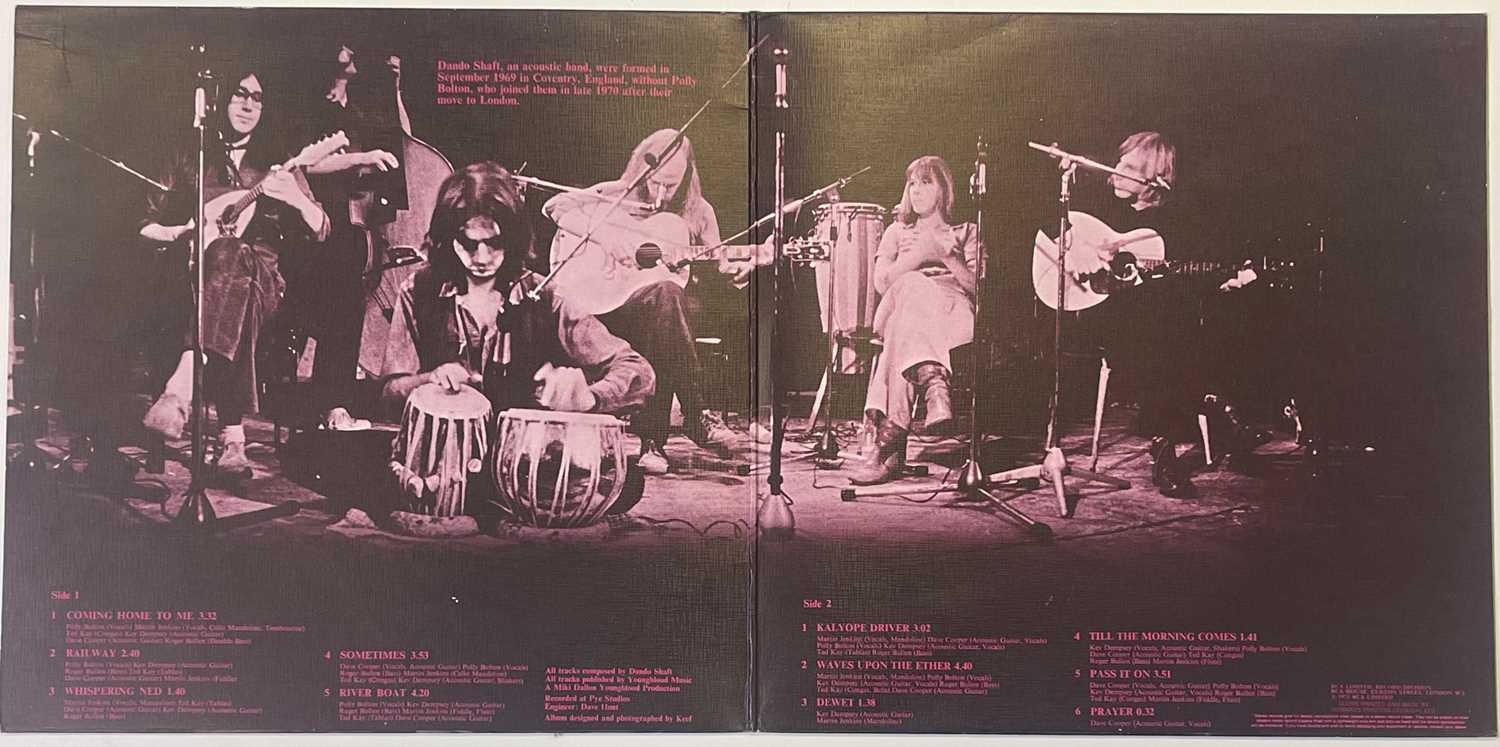 DANDO SHAFT - DANDO SHAFT LP (ORIGINAL UK COPY - RCA NEON NE 5) - Image 4 of 5