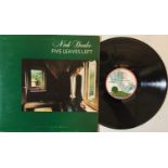 NICK DRAKE - FIVE LEAVES LEFT LP (2ND UK PRESSING/1ST SLEEVE - ISLAND ILPS 9105)