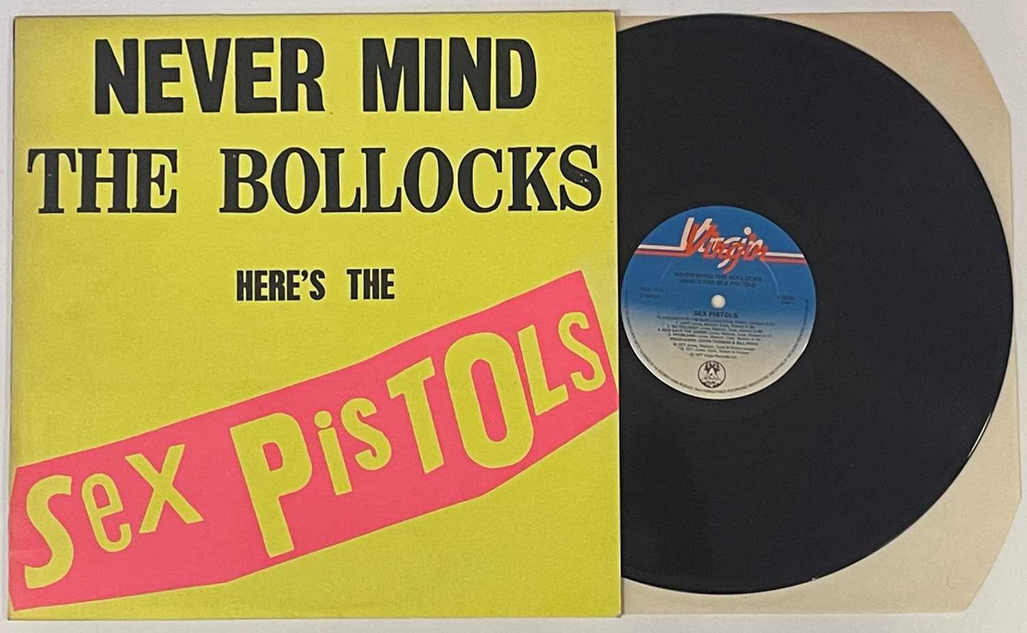 SEX PISTOLS - NEVER MIND THE BOLLOCKS LP (UK 'BLANK REVERSE' COPY - VIRGIN V 2086)