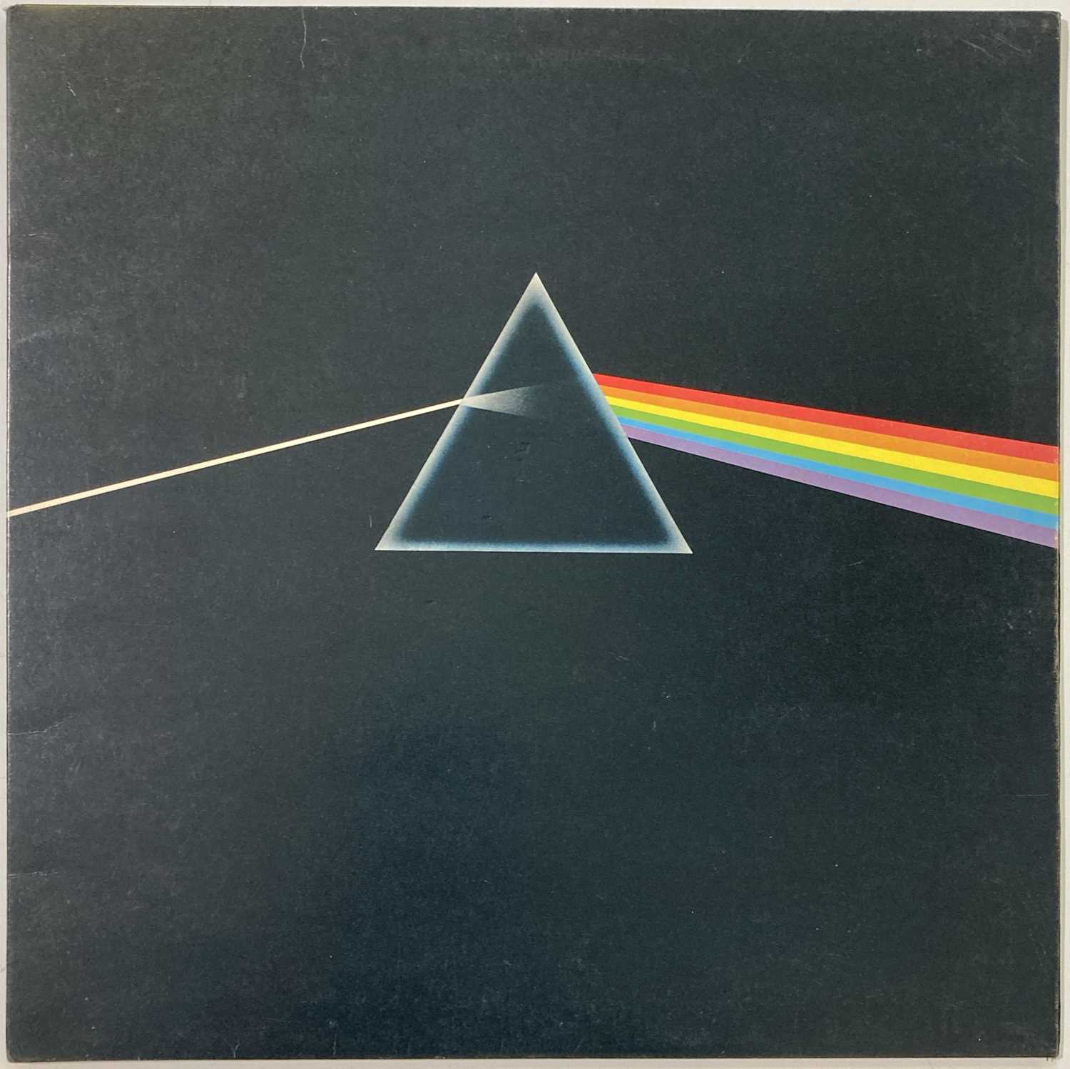 PINK FLOYD - THE DARK SIDE OF THE MOON LP (1ST UK 'SOLID BLUE' COPY - SHVL 804) - Image 4 of 8