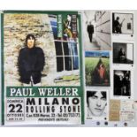 THE JAM - PAUL WELLER, TICKETS AND PROMOTIONAL ITEMS.