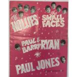 SMALL FACES - SIGNED CONCERT PROGRAMME.