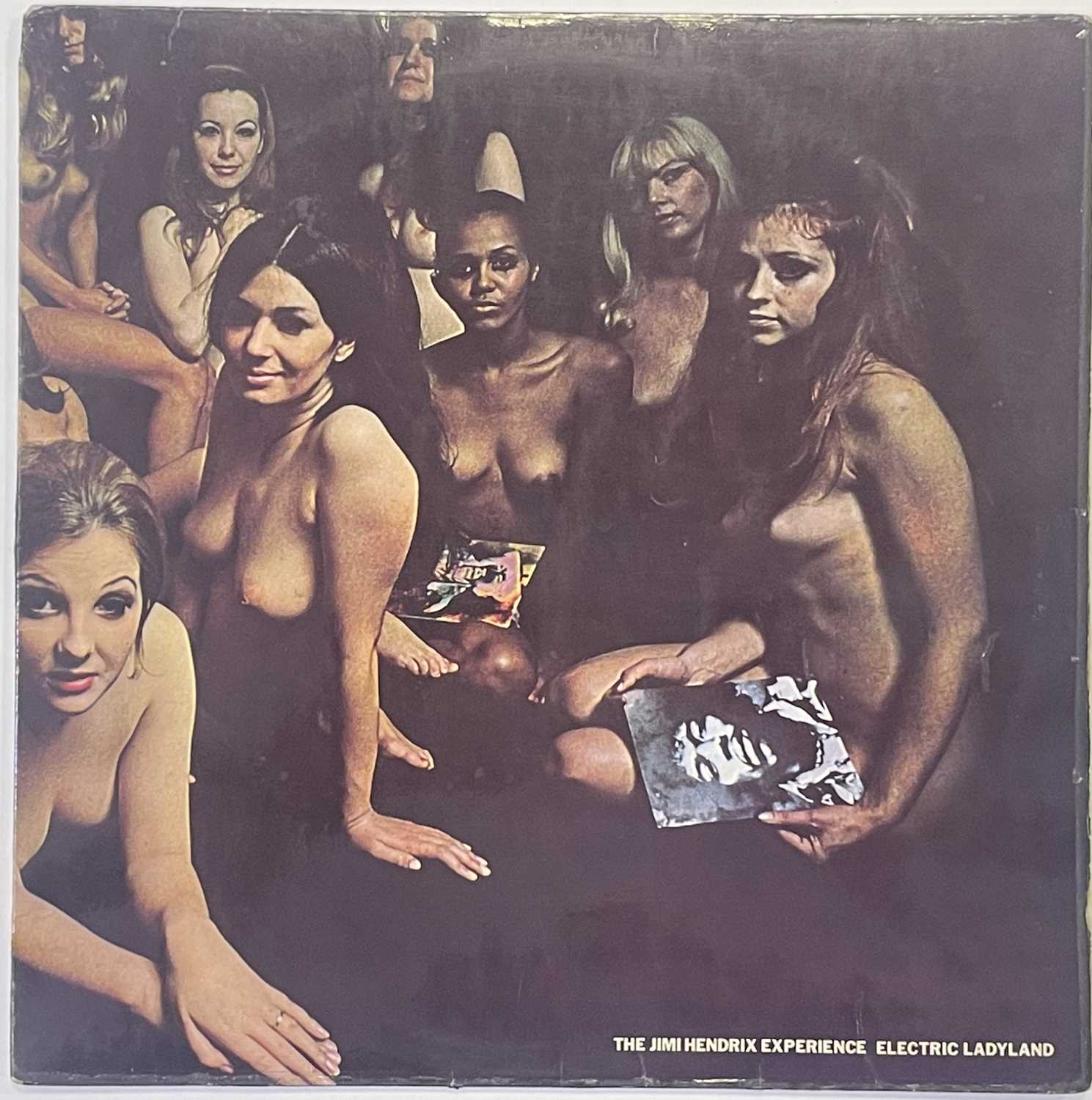 THE JIMI HENDRIX EXPERIENCE - ELECTRIC LADYLAND LP (ORIGINAL UK 'BLUE TEXT' - TRACK 613008/9)