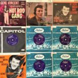 GENE VINCENT - 7"/ EPs PACK