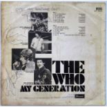 THE WHO - SIGNED COPY OF MY GENERATION.