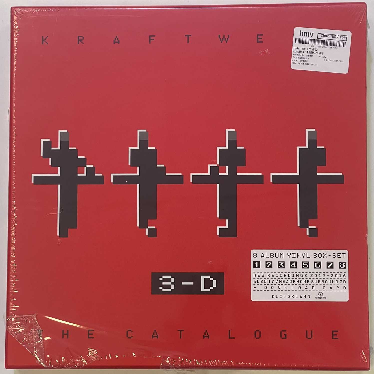 KRAFTWERK - 3-D (THE CATALOGUE) LP BOX SET (0190295923518)