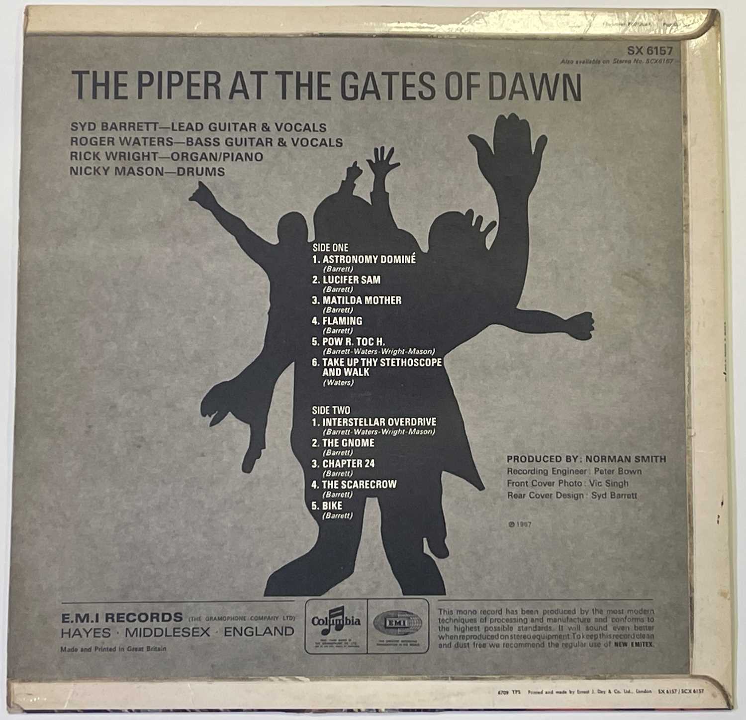 PINK FLOYD - THE PIPER AT THE GATES OF DAWN LP (ORIGINAL UK MONO COPY - COLUMBIA SX 6517) - Image 3 of 3