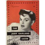 JUDY GARLAND - A SIGNED CONCERT PROGRAMME.