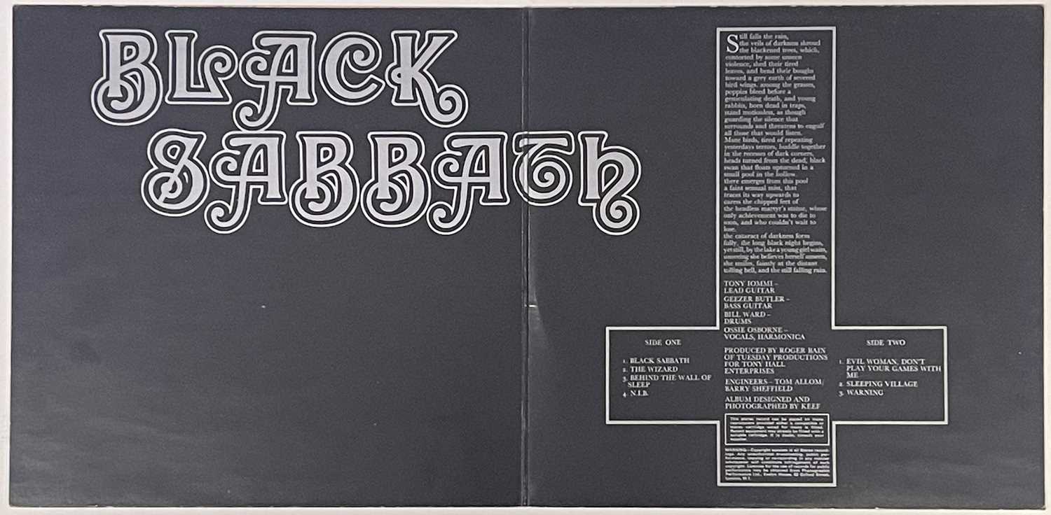 BLACK SABBATH - BLACK SABBATH LP (1ST UK PRESSING - VERTIGO VO 6) - Image 3 of 3