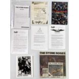 THE STONE ROSES - SIGNED ITEMS.