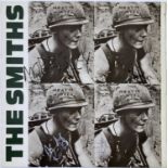 THE SMITHS - FULLY SIGNED MEAT IS MURDER.