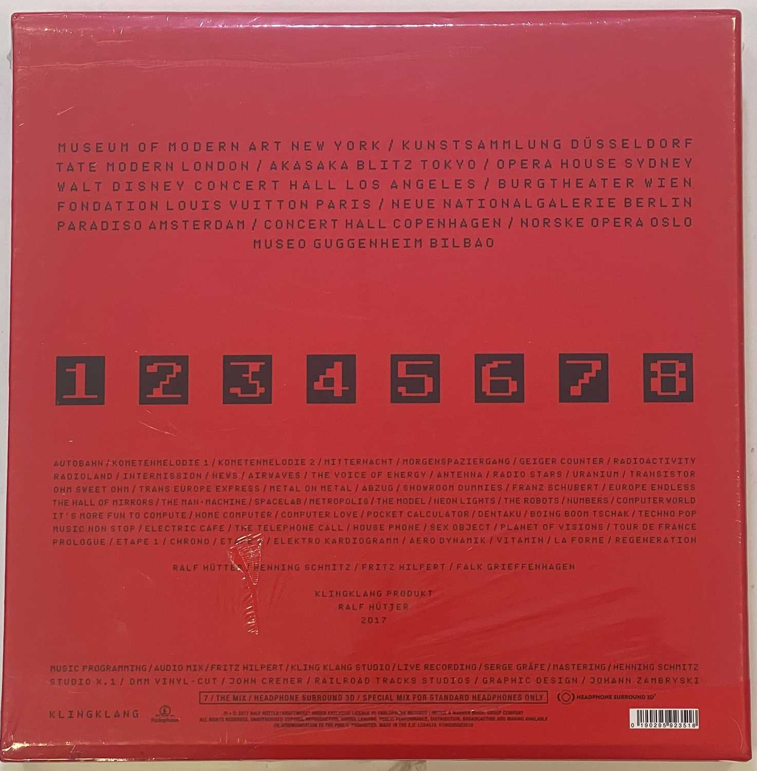 KRAFTWERK - 3-D (THE CATALOGUE) LP BOX SET (0190295923518) - Image 2 of 2