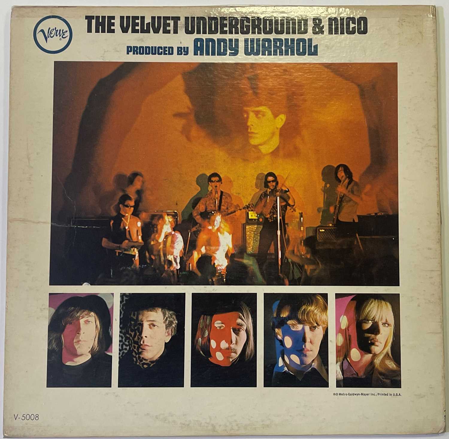 THE VELVET UNDERGROUND & NICO LP (ORIGINAL US MONO COPY - VERVE V-5008) - Image 4 of 4