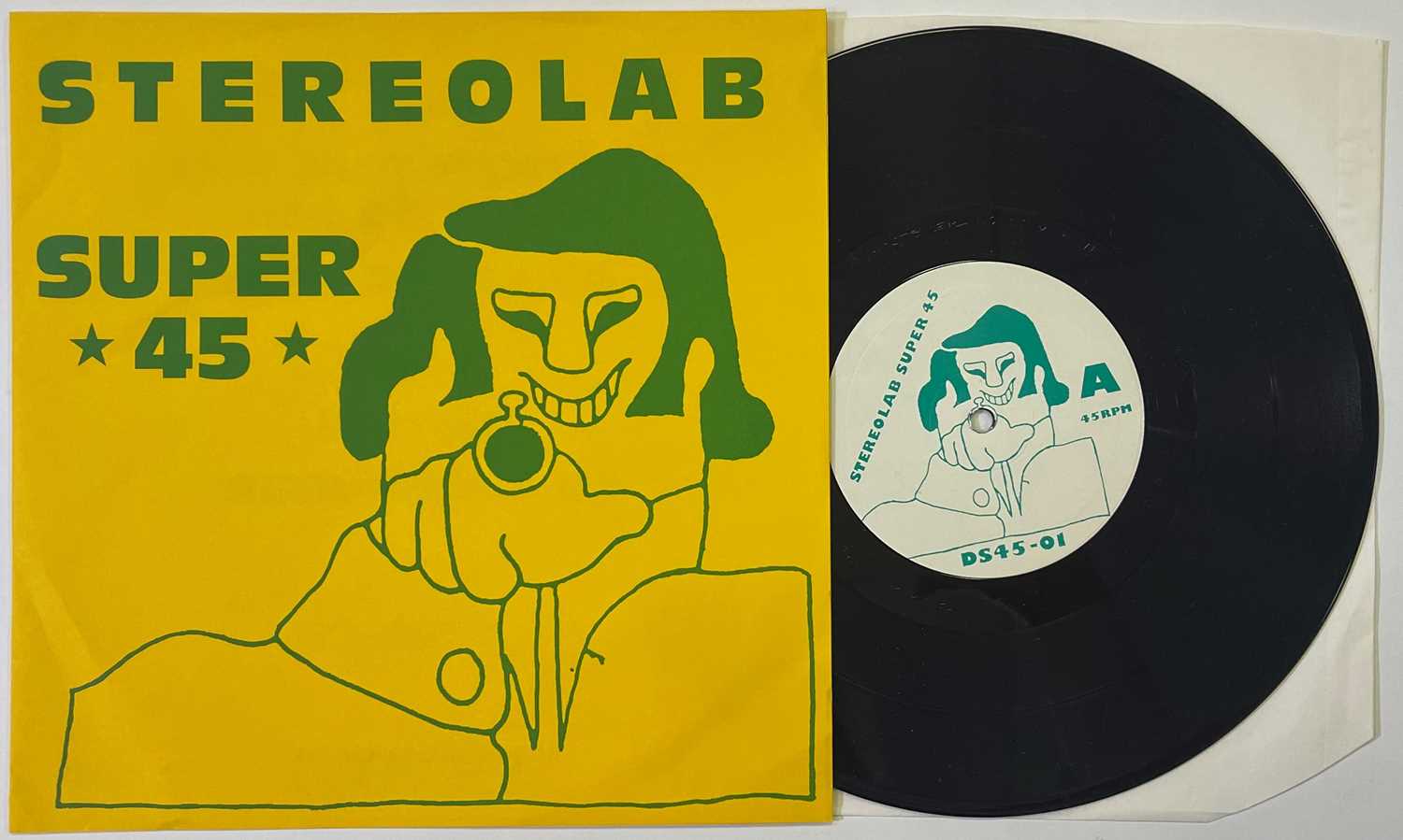 STEREOLAB - SUPER 45 - ORIGINAL UK 10" RELEASE (DUOPHONIC RECORDS DS 45-01)