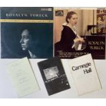 ROSALYN TURECK - UK HMV LP RARITIES (SIGNED)