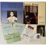 GINETTE NEVEU - LP RARITIES (INCLUDING PROGRAMMES/ FLYERS)