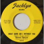 DARROW FLETCHER - WHAT GOOD AM I WITHOUT YOU 7" (JACKLYN - 1006). Another copy of the wonderful soul