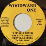 JERRY (J.G.) GREEN - I FINALLY FOUND THE LOVE I NEED 7" (WOODWARD ONE - WW000-1)