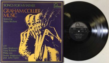 GRAHAM COLLIER MUSIC - SONGS FOR MY FATHER LP (UK PHILIPS - 6309 006)