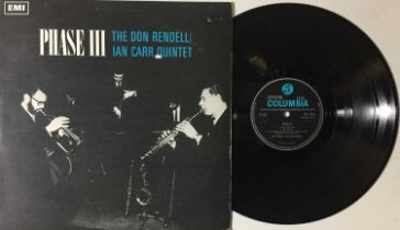 THE DON RENDELL/ IAN CARR QUINTET - PHASE III LP (UK STEREO - SCX 6214)