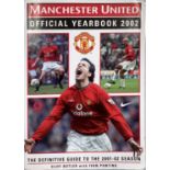 MANCHESTER UNITED - A MULTI SIGNED 2002 YEARBOOK.