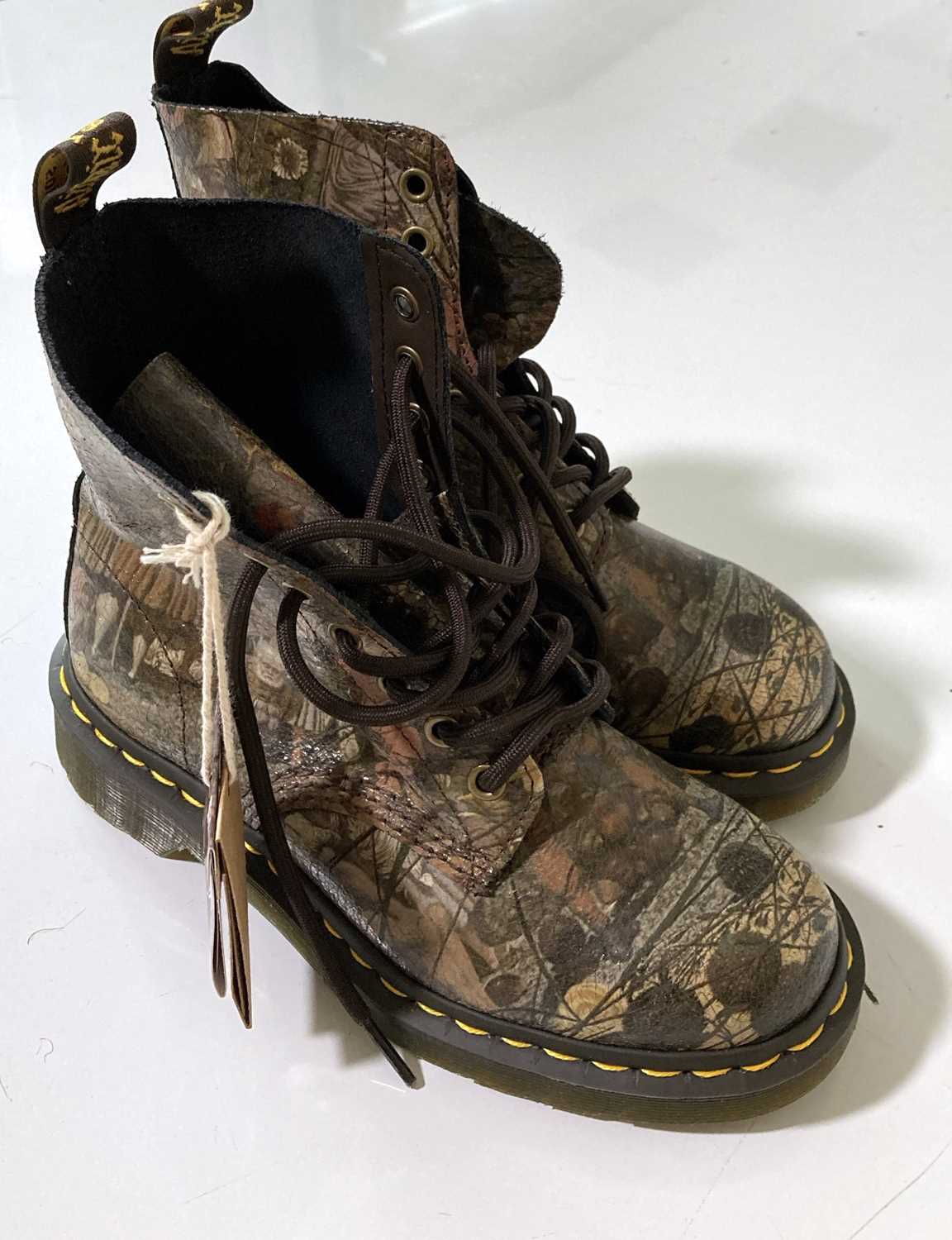 RICHARD DADD DR. MARTENS 1460 TATE BRITAIN BOOTS.