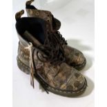 RICHARD DADD DR. MARTENS 1460 TATE BRITAIN BOOTS.