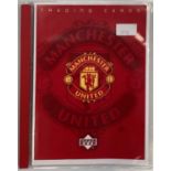 MANCHESTER UNITED UPPER DECK TRADING CARDS.