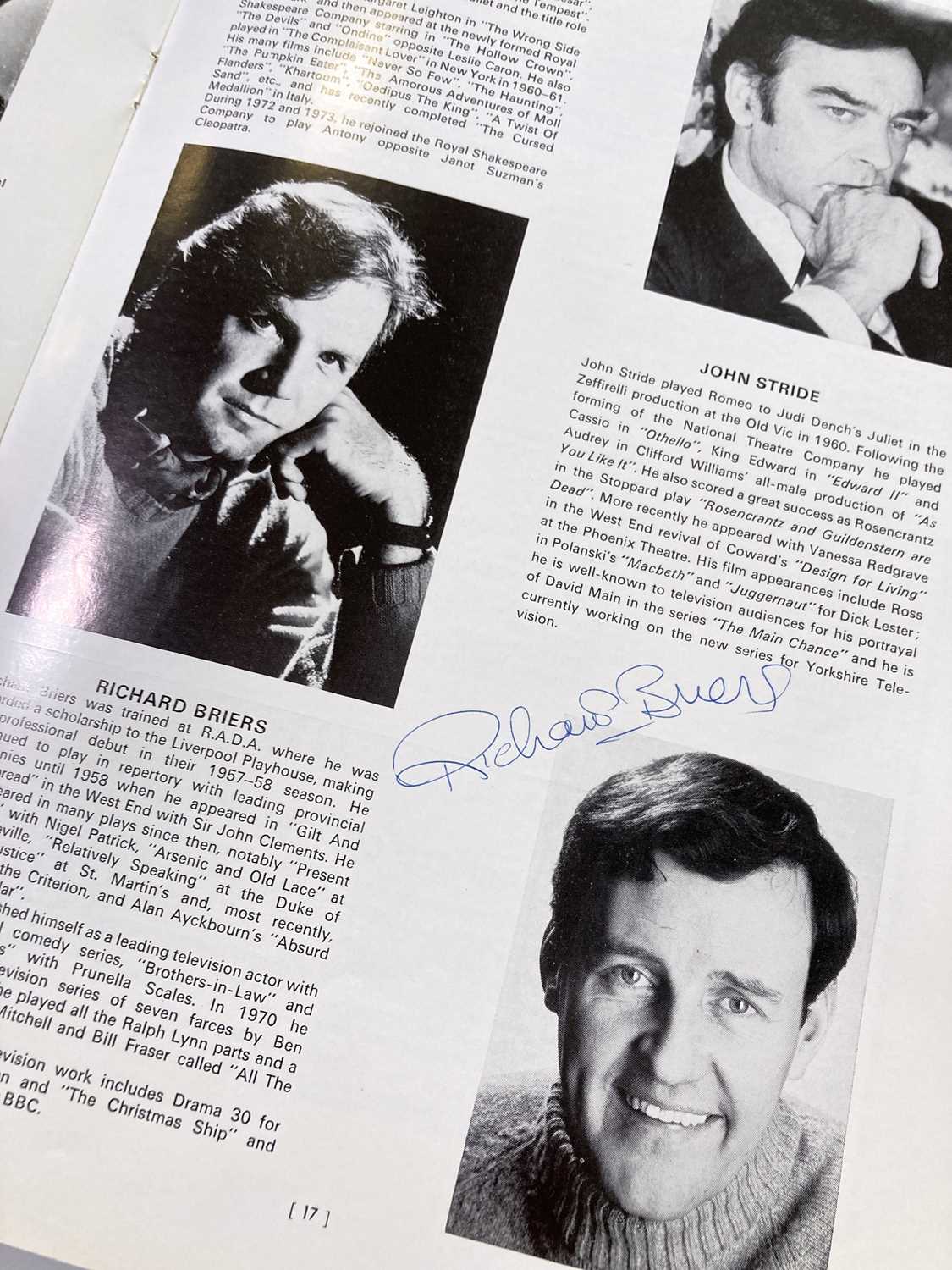 AUTOGRAPH COLLECTION - ACTORS AND AUTHORS. - Image 9 of 9