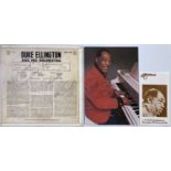 SIGNED LP - DUKE ELLINGTON.