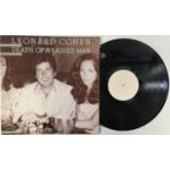 LEONARD COHEN - DEATH OF A LADIES MAN LP (TEST PRESSING WITH PROOF SLEEVE)