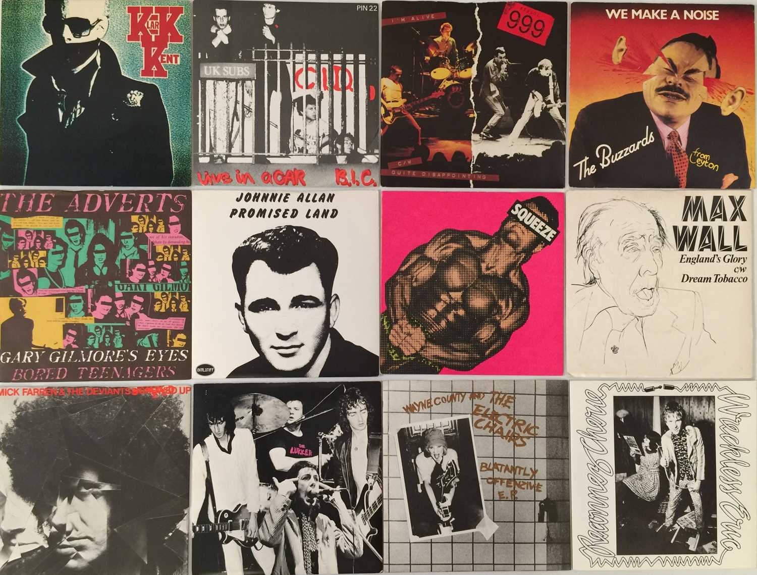 CLASSIC PUNK/ POST PUNK - 7" COLLECTION - Image 3 of 4