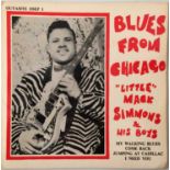LITTLE MACK SIMMONS & HIS BOYS - BLUES FROM CHICAGO 7" EP (UK PRESS - OUTASITE 45-OSEP-1)