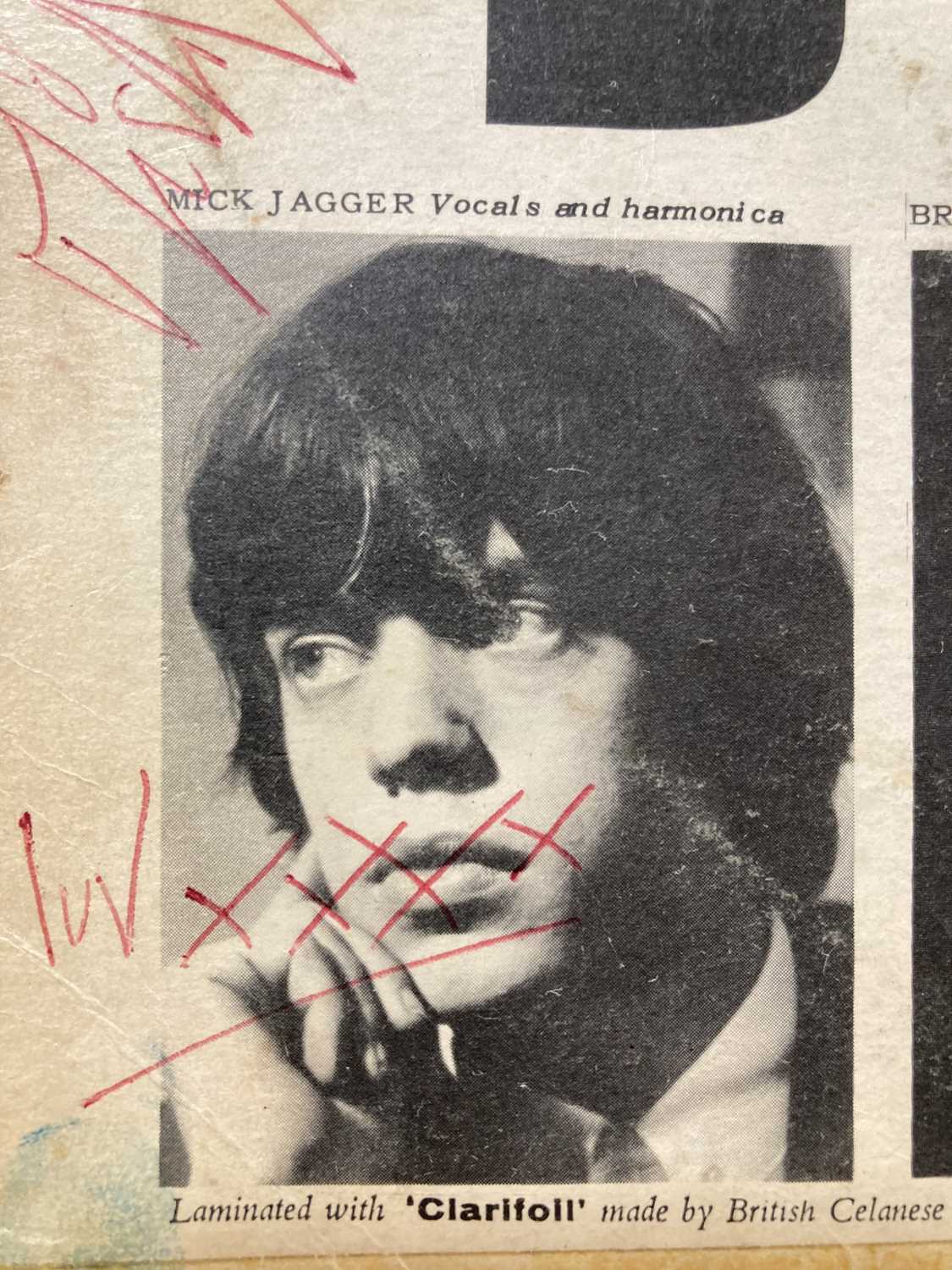 THE ROLLING STONES - FULLY SIGNED LP. - Image 5 of 8