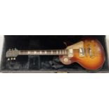 FRANNY BEECHER (BILL HALEY & THE COMETS) SIGNED EPIPHONE LES PAUL.